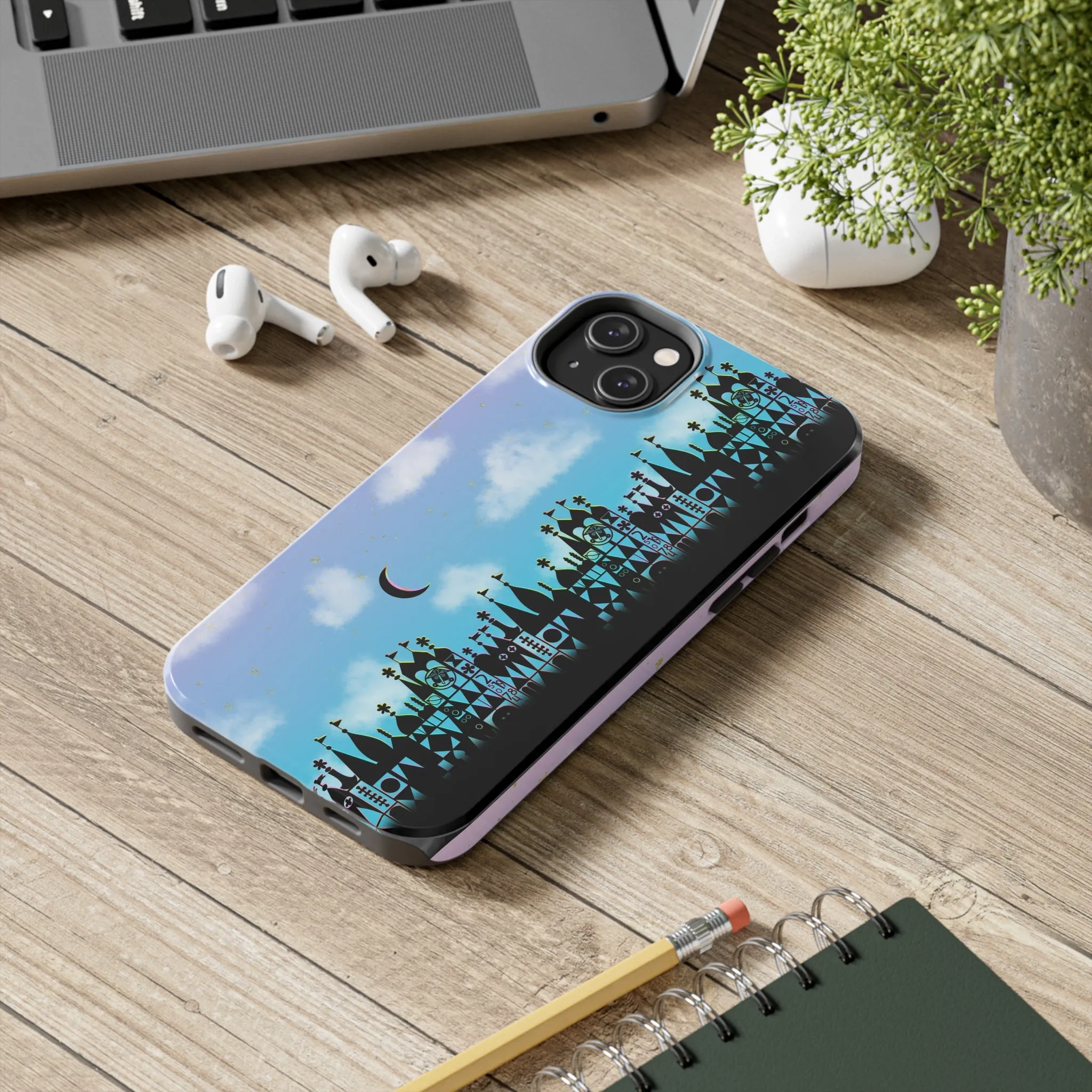 Small World Border Ride Phone Case Gift Inspired Fan Art Movie