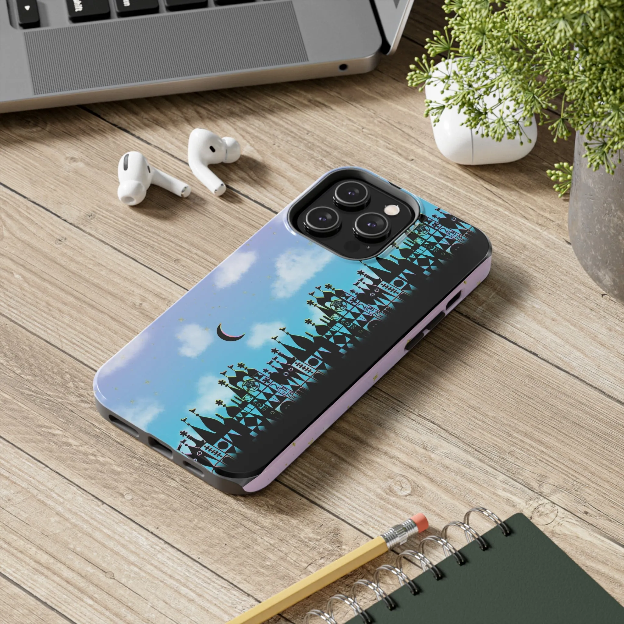 Small World Border Ride Phone Case Gift Inspired Fan Art Movie