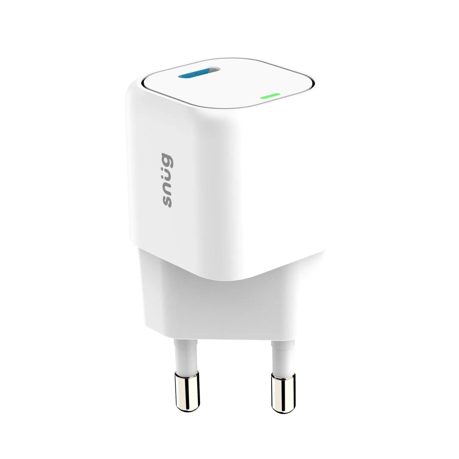 Snug 1 Port Mini PD Home Charger - 25W - White (SNPW-1MINI25-WH)