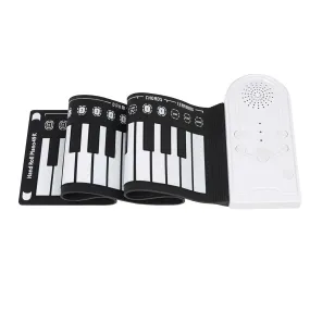 Soft Keyboard Piano With 49 Keys Q-GQ001 WHITE