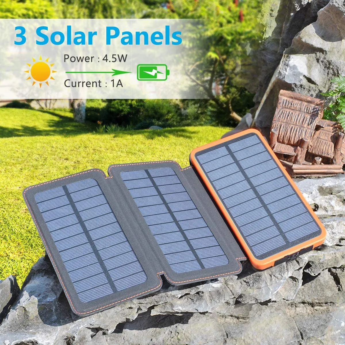 Solar Power Bank 10000mAh