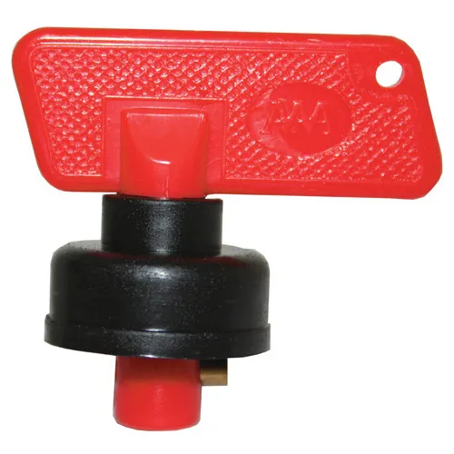 Spare Red Key with Cap to suit Battery Isolator Switch RWB543