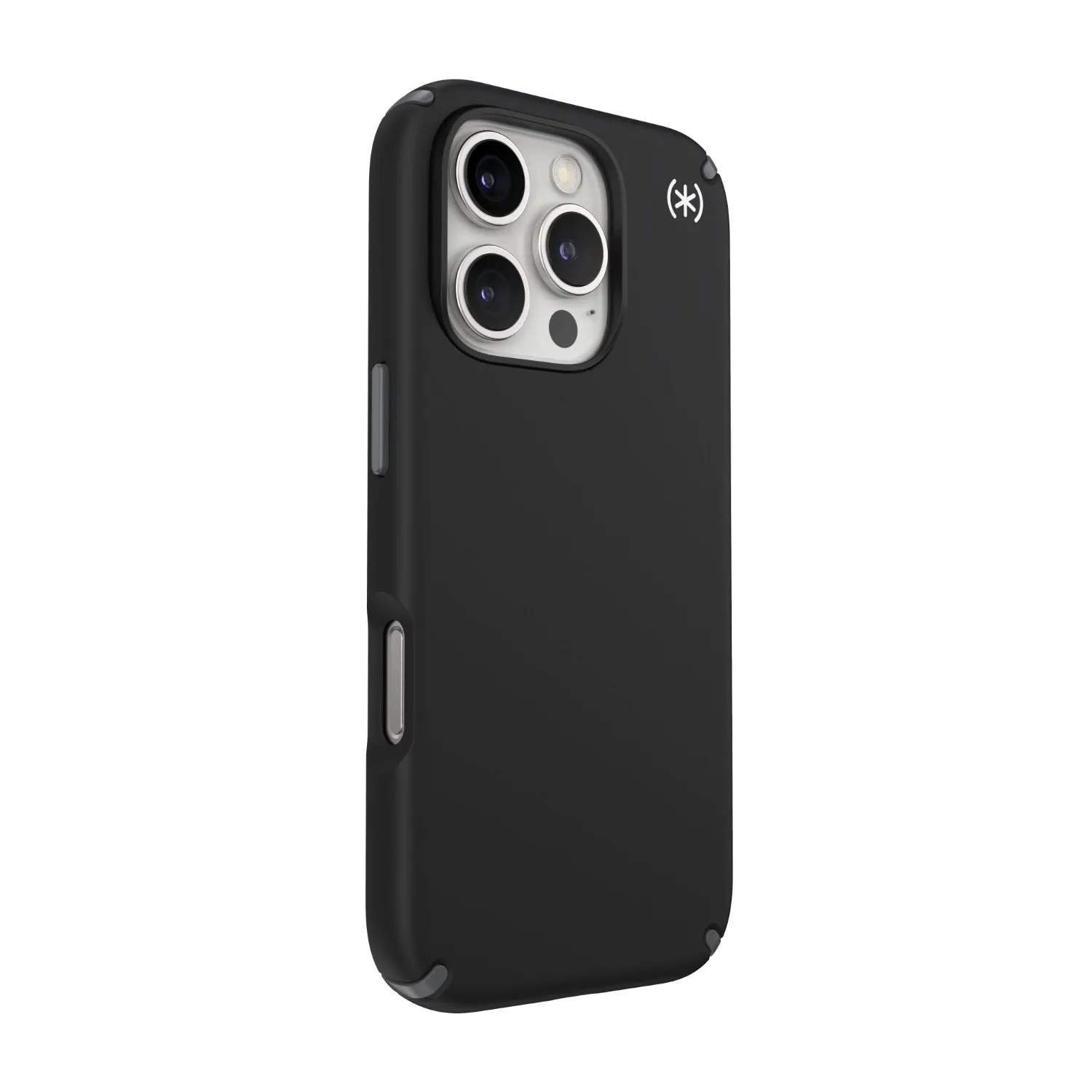 Speck Presidio2 Pro MagSafe Case - Apple iPhone 16 Pro - Black & Slate Grey (SPK150760-3205)