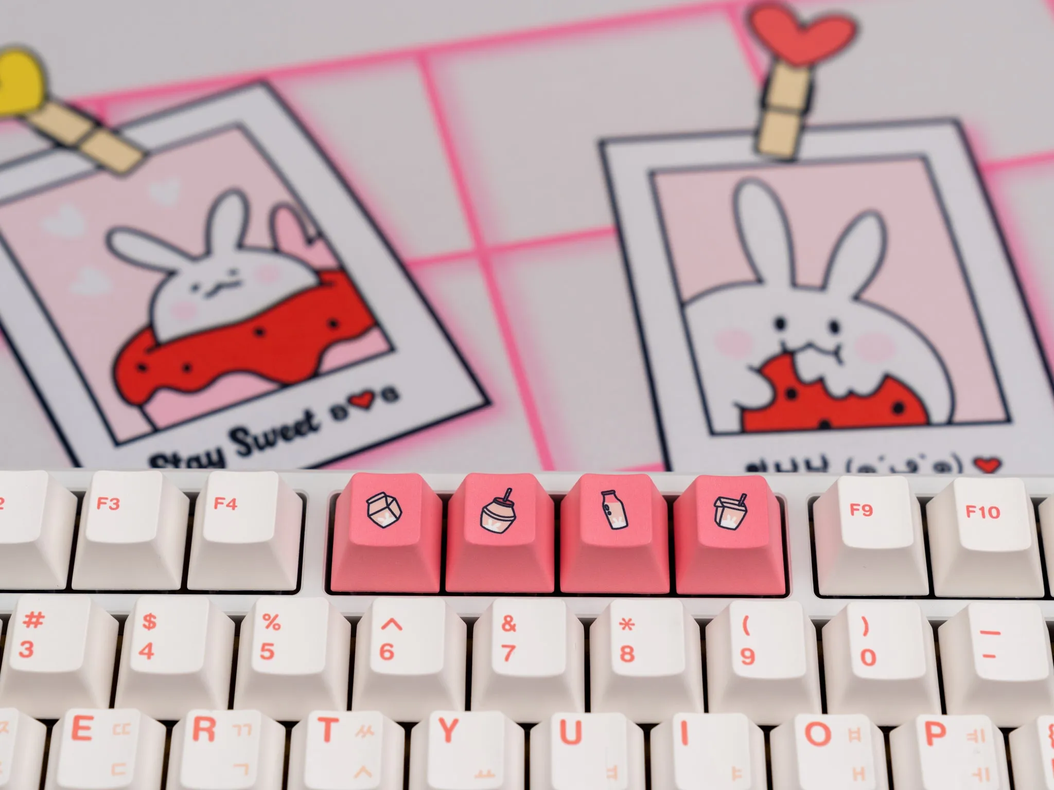 Strawberry Milk Deskmat