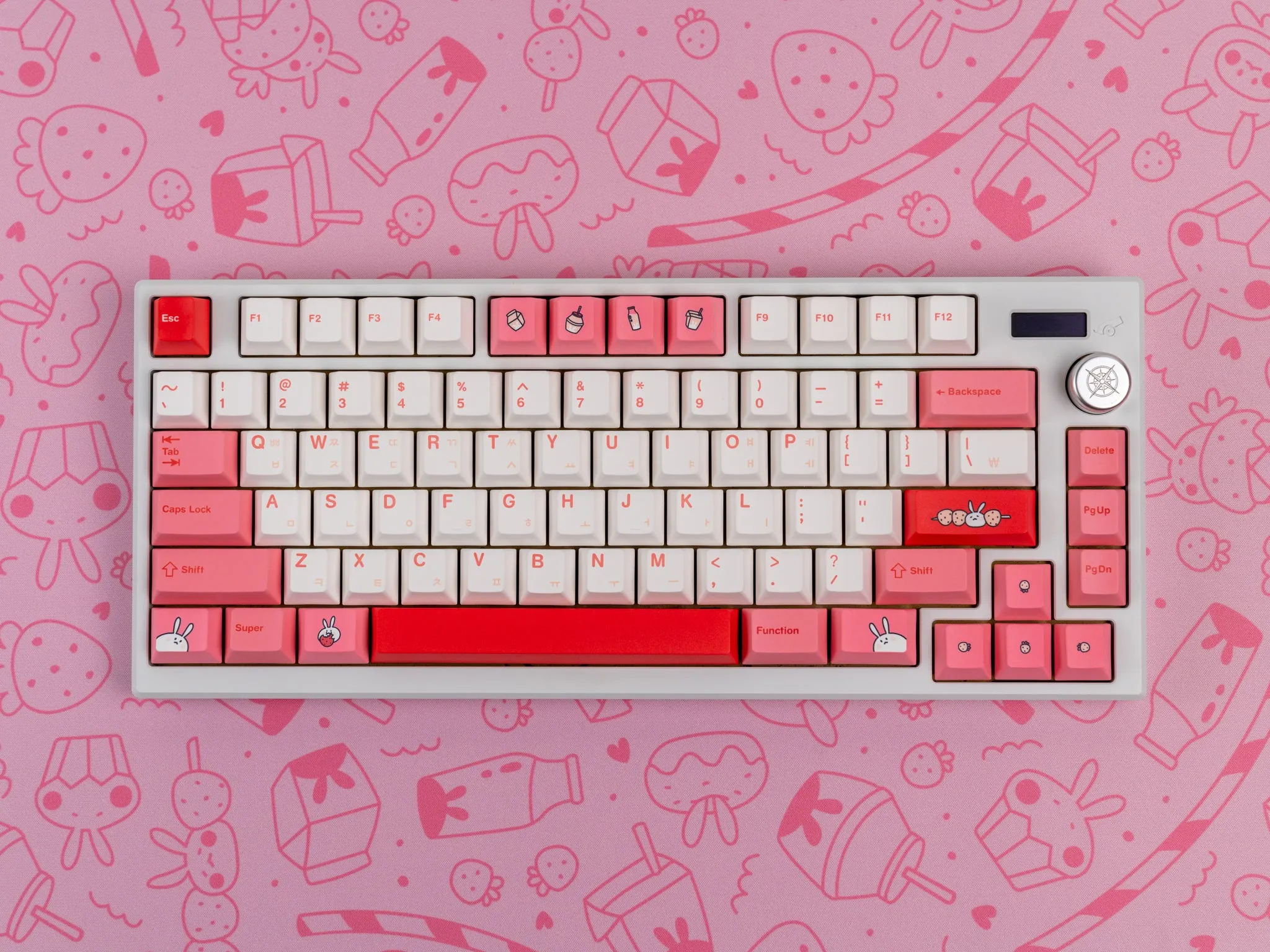 Strawberry Milk Deskmat