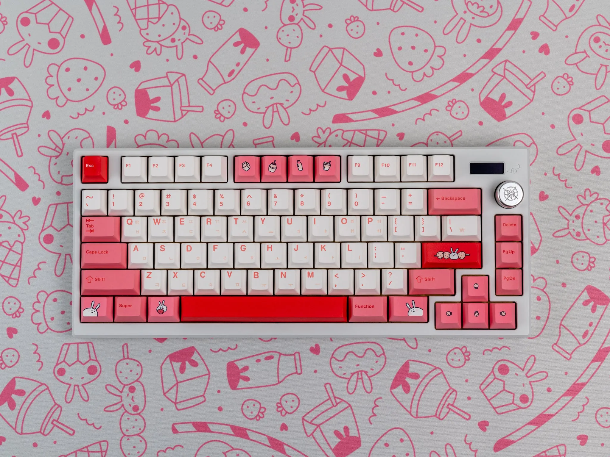 Strawberry Milk Deskmat