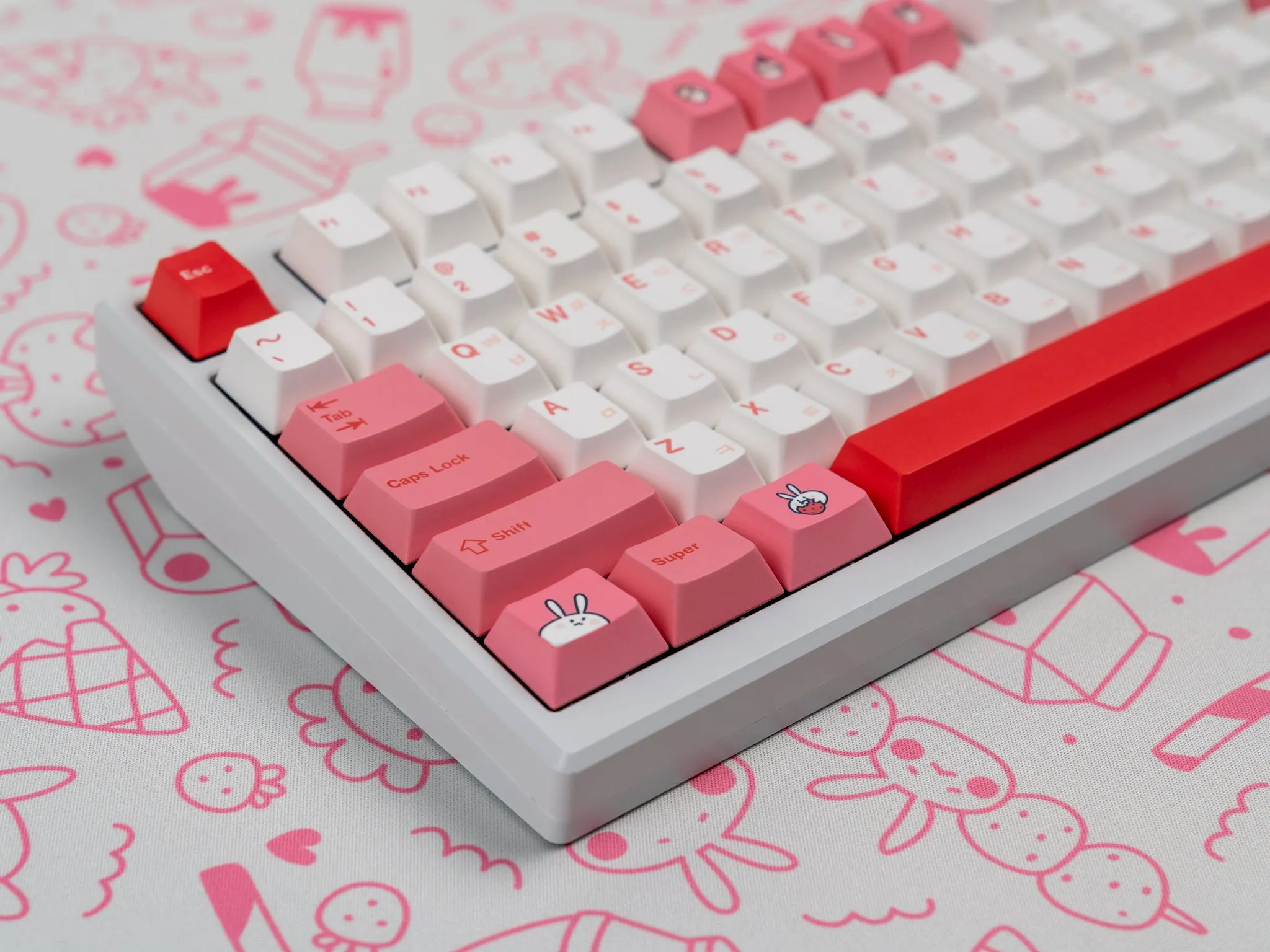 Strawberry Milk Deskmat