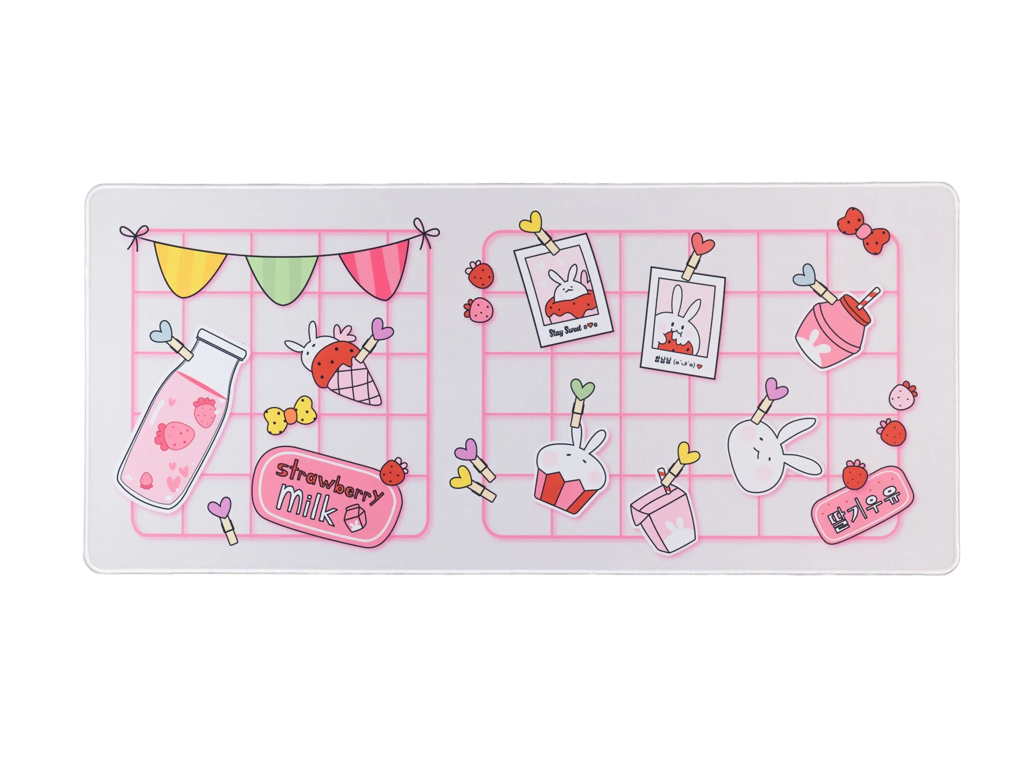 Strawberry Milk Deskmat