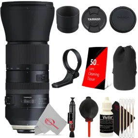 Tamron SP 150-600mm f/5-6.3 Di VC USD G2 Full-Frame Lens for Canon EF   Essential Kit