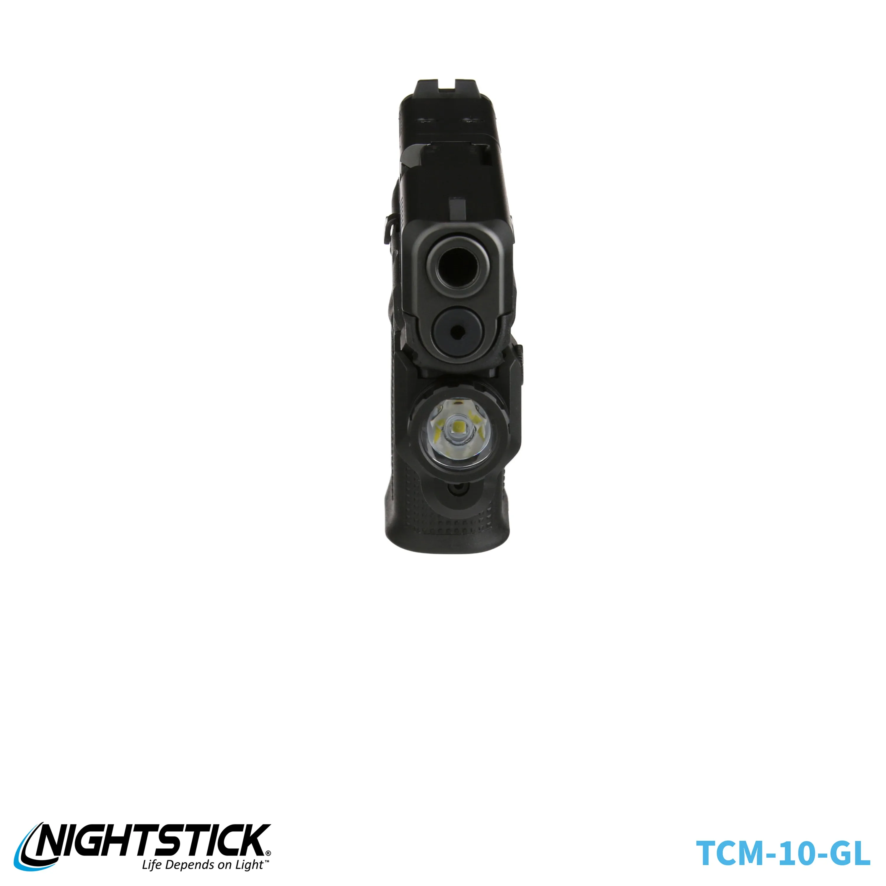 TCM-10-GL: Compact Weapon-Mounted Light w/Green Laser