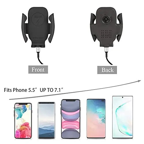 Tesla for Model 3 Model Y Cellphone Mount Stand Wireless Charge Cell Phone Holder Without Noise for Model 3 Model Y Accessories