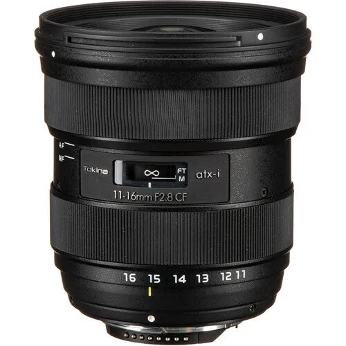 Tokina atx-i 11-16mm f/2.8 CF Lens