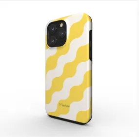 Tough Phone Case|Geometric Wave Pulse