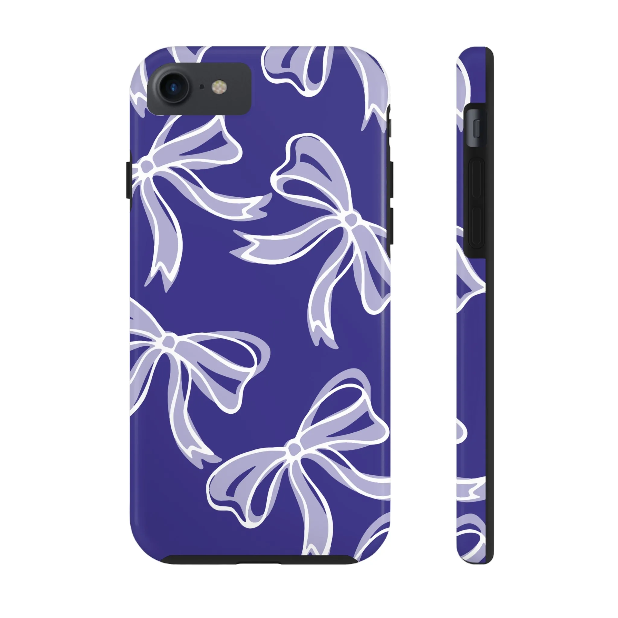 Trendy Bow Phone Case, Bed Party Bow Iphone case, Bow Phone Case, Northwestern, Purple and White, High Point, iphone13, iphone 14