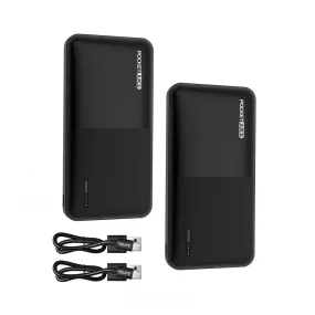 Tzumi 10 000 mAh Portable Charger 2 Units. Power and practicality in a single package! -463535