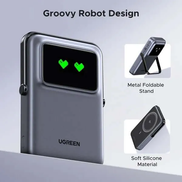 UGREEN Uno Magnetic Wireless Power Bank 10000mAh 15W