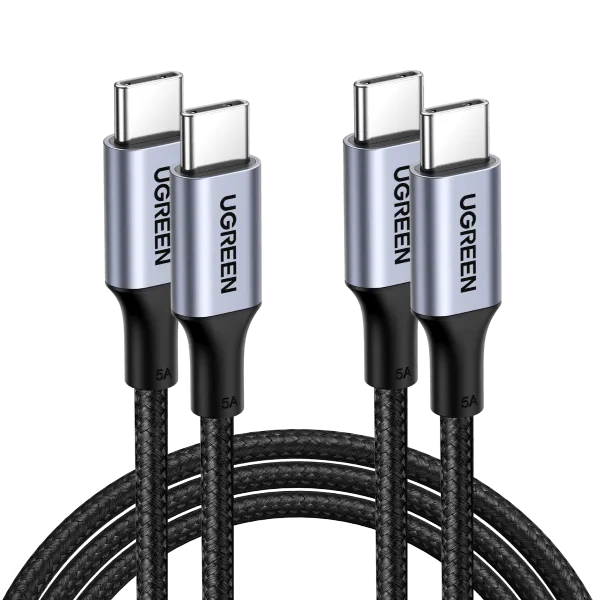 UGREEN USB C to USB C 100W Fast Cable 2 Pack