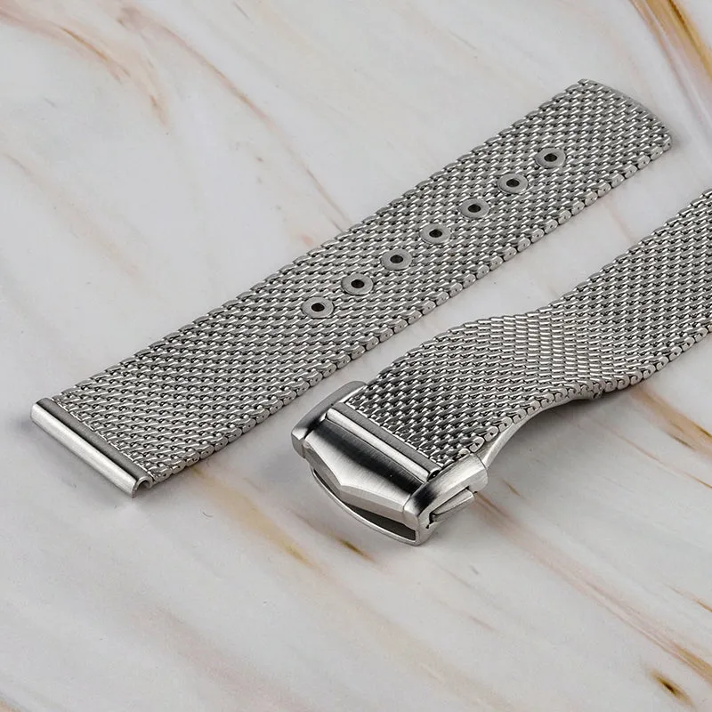 UK Warehouse - Hole Adjustable Mesh Watch Straps