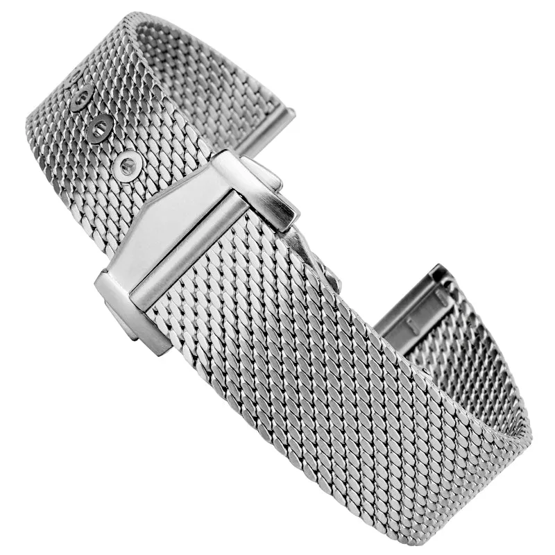 UK Warehouse - Hole Adjustable Mesh Watch Straps