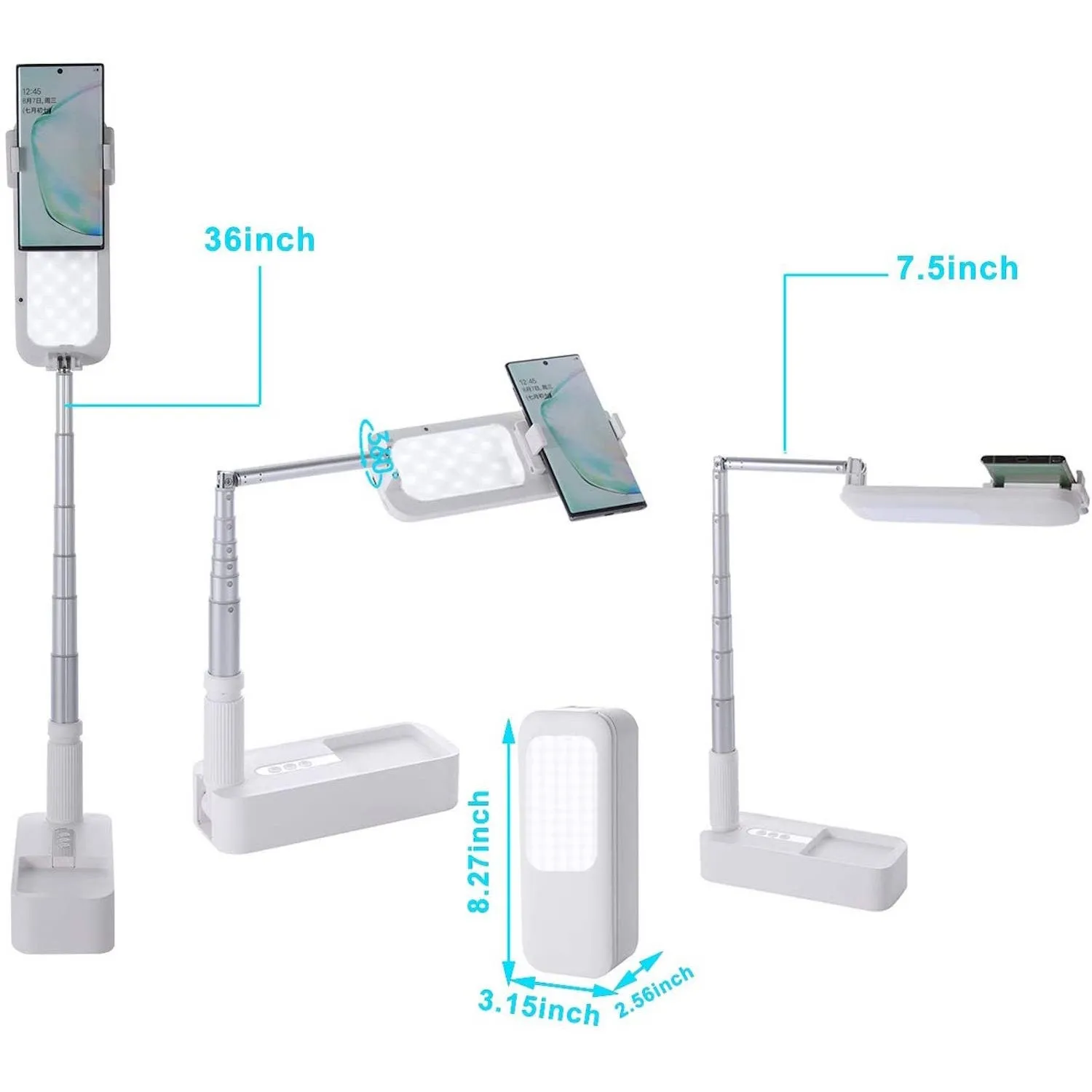 UNIQU Lighting Kit Phone Stand