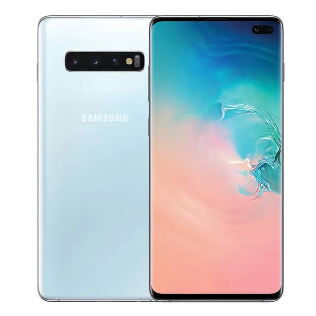 Unlock Samsung Galaxy S10  S10 Plus G975U 4G Mobile Phone 8GB 128GB Octa Core 6.4" 5Camera Snapdragon 855 NFC Android Cell Phone