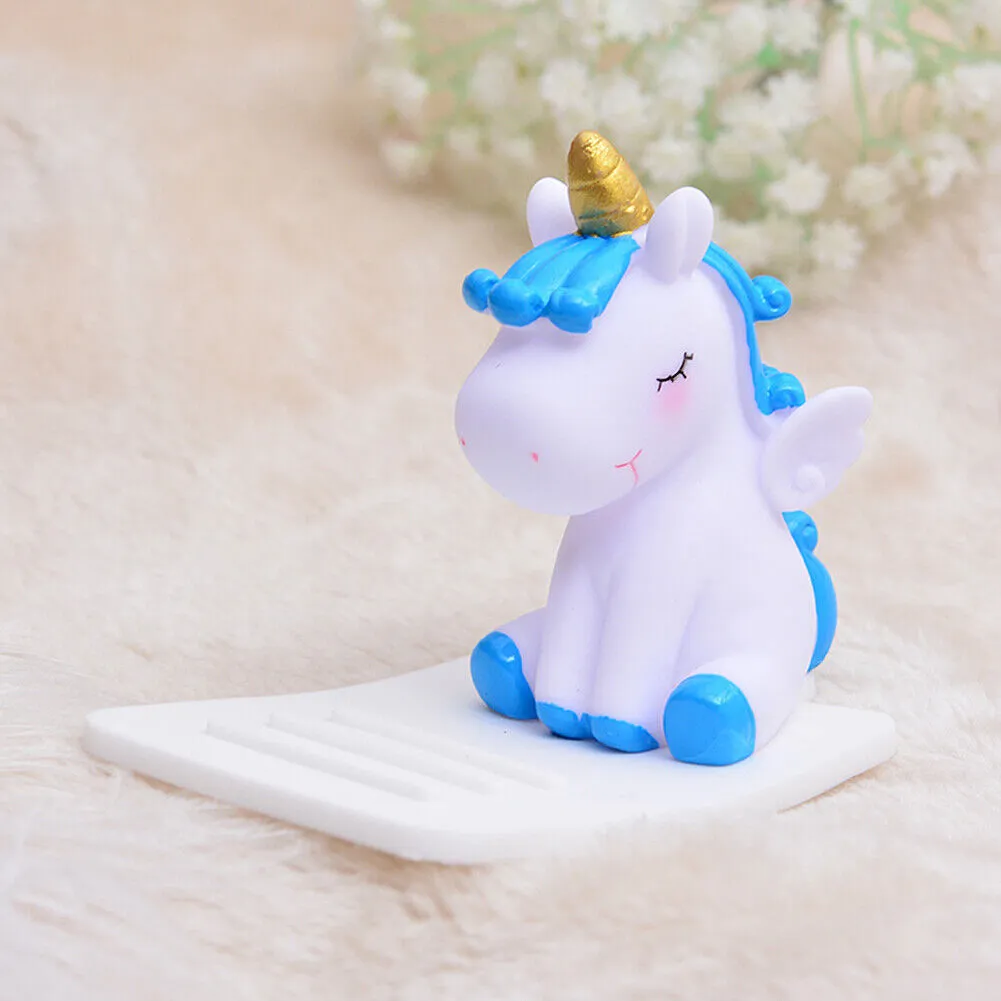 US Cute Unicorn Phone Stand Anti slip Car Table Phone Tablet Holder Bracket