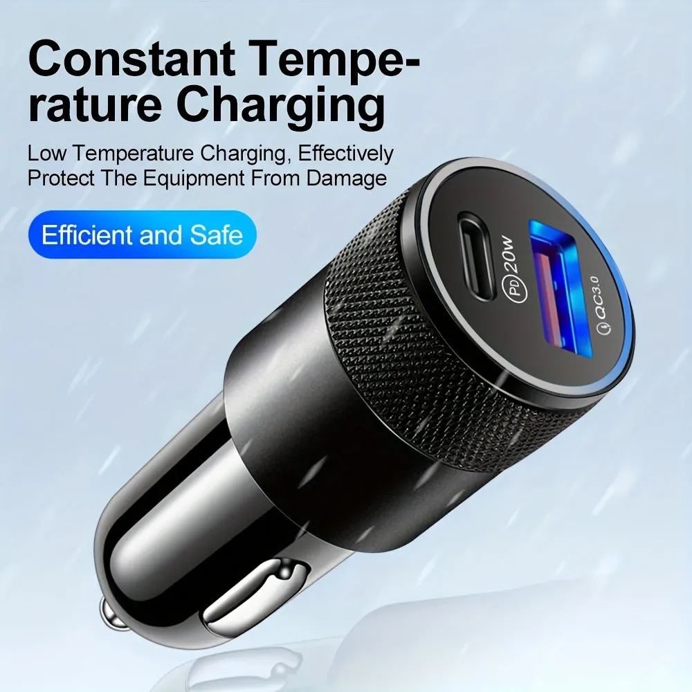 USB Car Charger For iPhone & Android  3.1 A Fast Car Charger