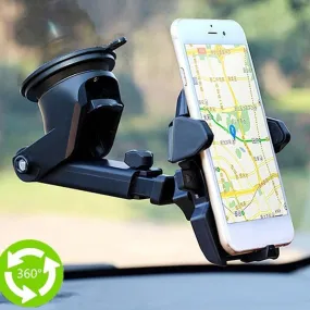 Windshield Car Phone Holder Universal Cellphone Stand Adjustable Phone Suction Cup