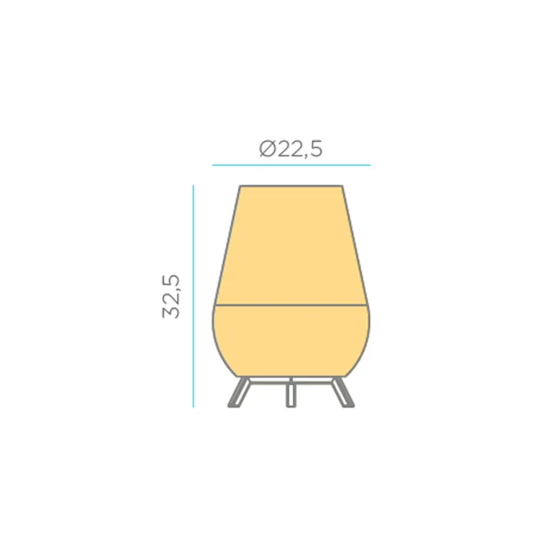 Wireless decorative lamp SAONA 30