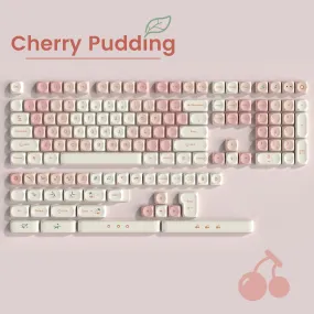 Womier Cherry Pudding 143-Key MOA Profile Dye-Sub PBT Keycap Set