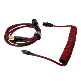 Wookong Red Keyboard Aviator Cables