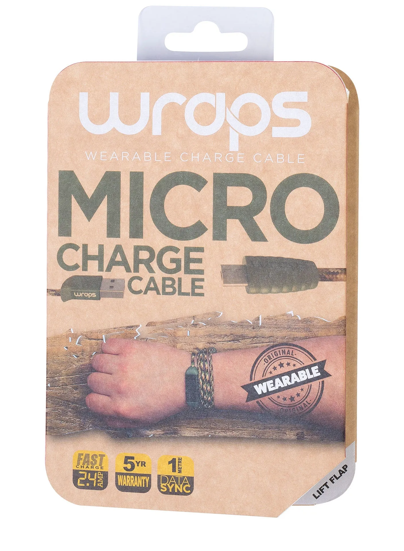 WRAPS Micro-USB Charge Cable