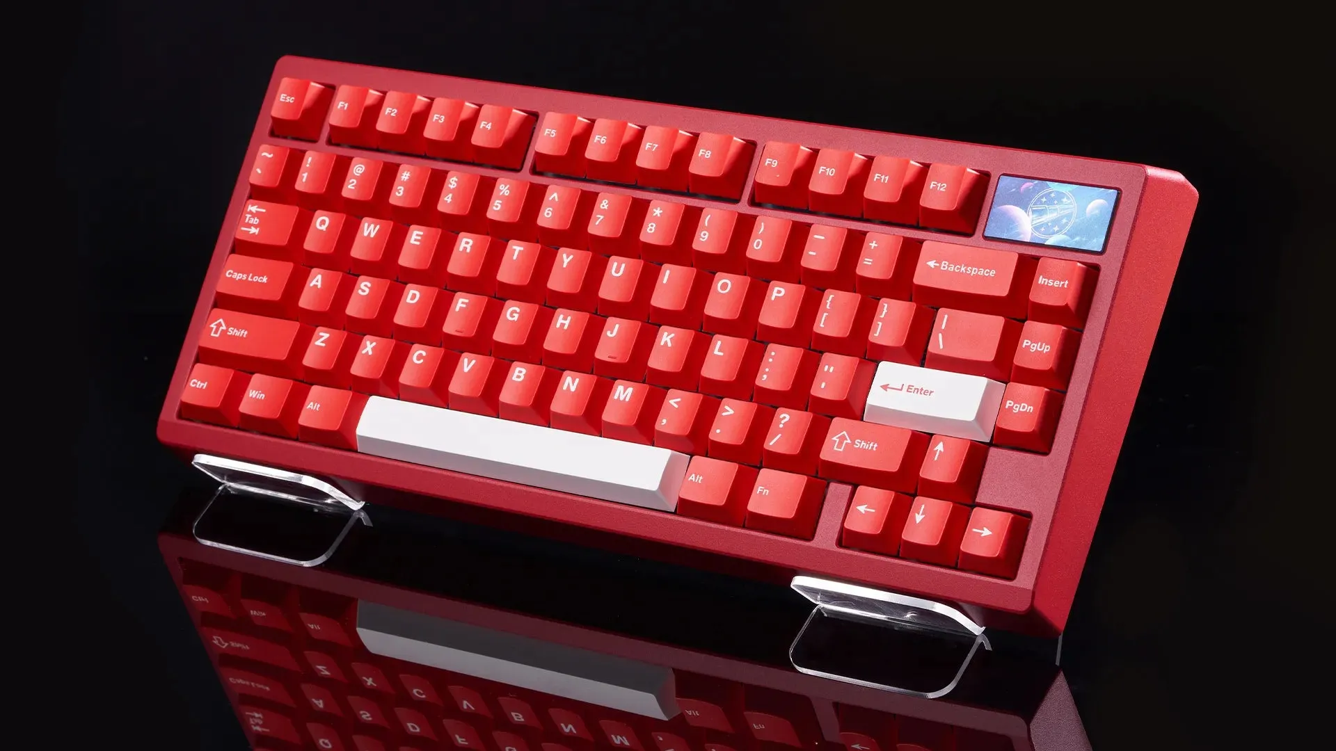 WS Basic Red Keycaps