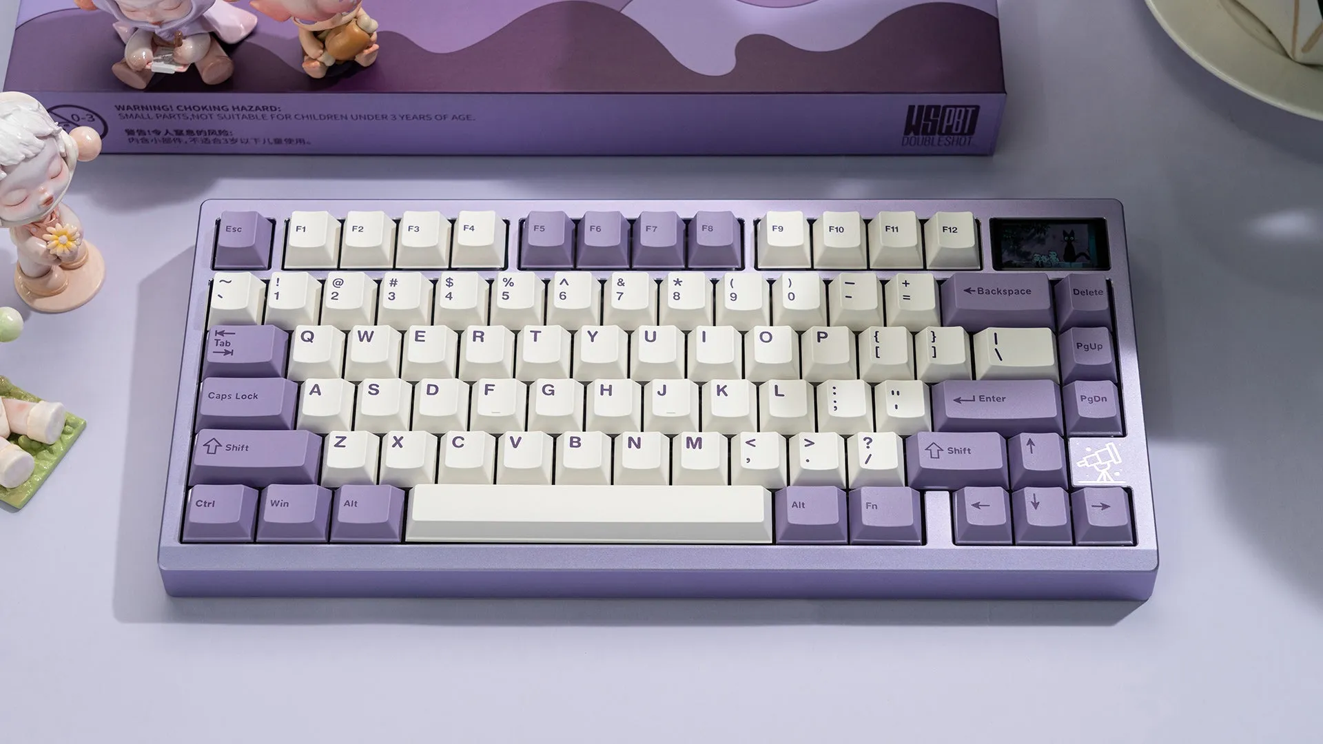 WS Lavender Bliss Keycaps