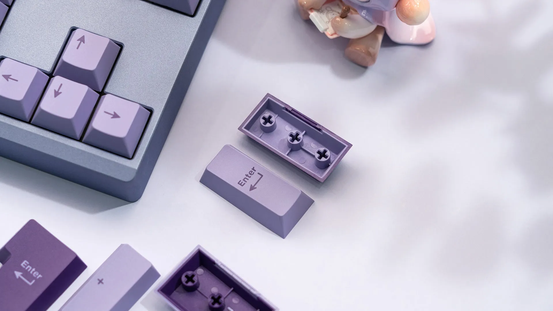 WS Lavender Bliss Keycaps