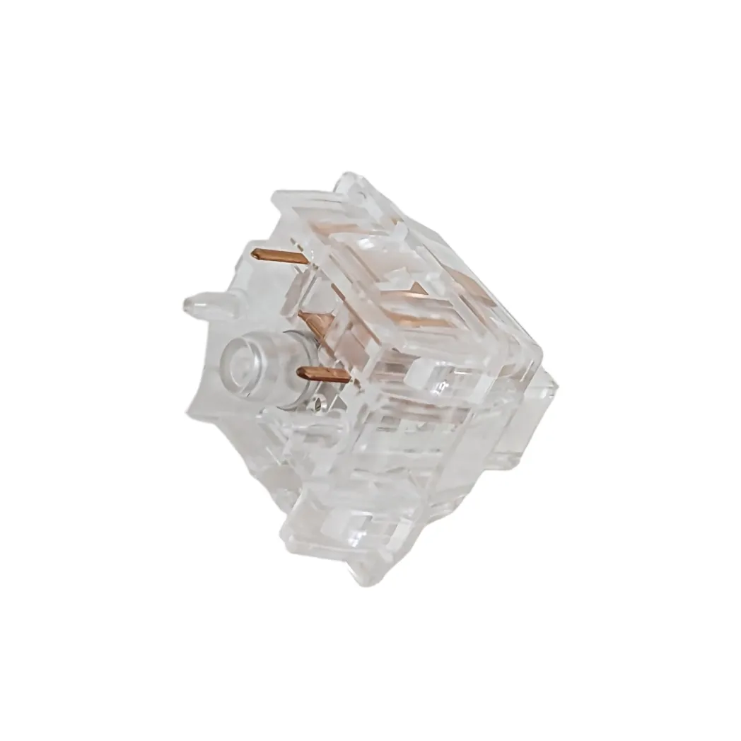 WS Wuque Studio Quartz Clear Linear Switches