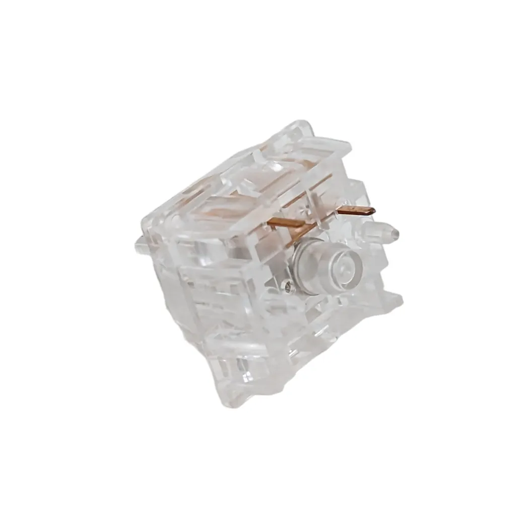 WS Wuque Studio Quartz Clear Linear Switches