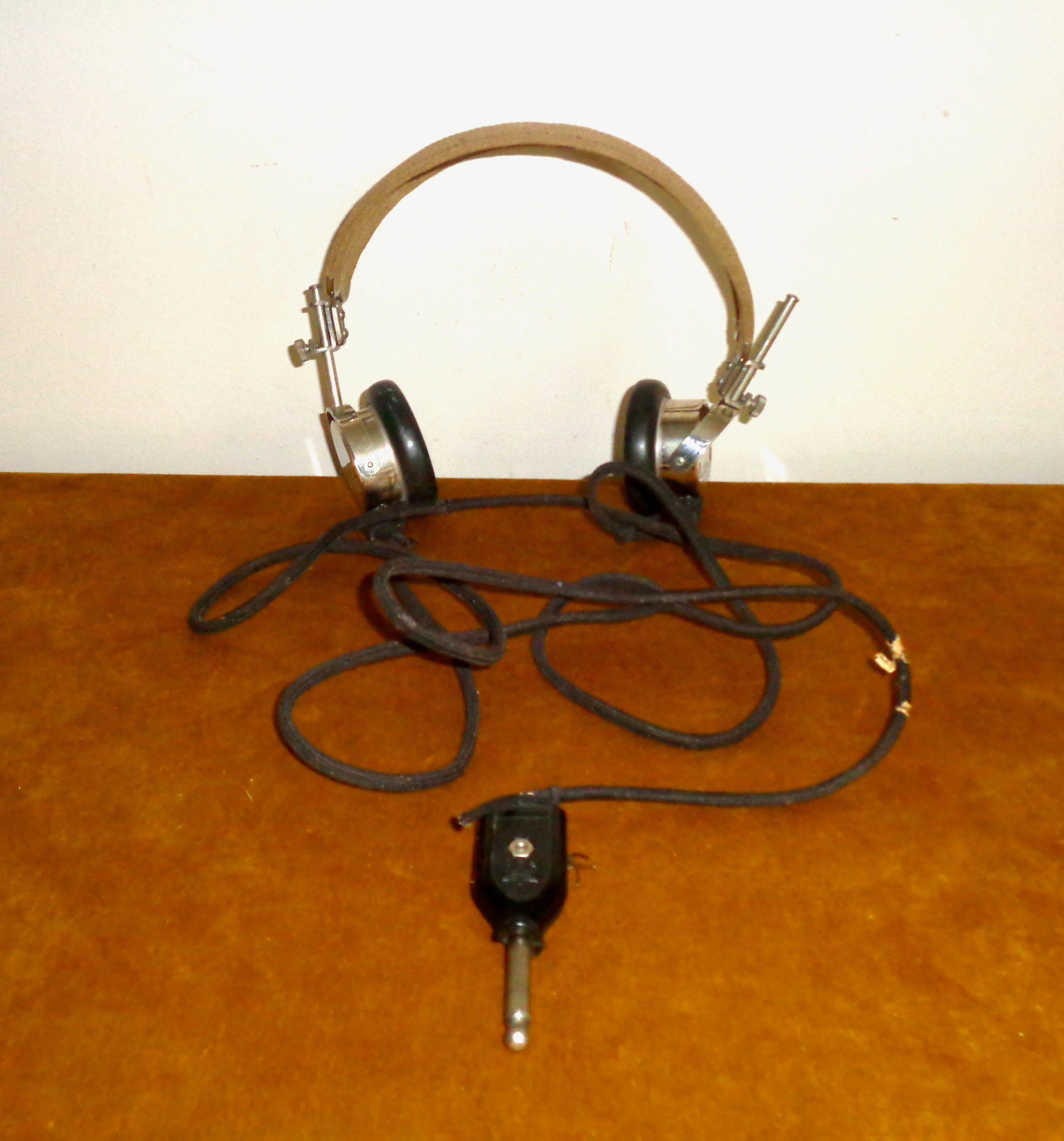 WW1 Western Electric 509W Headphones In Working Condition