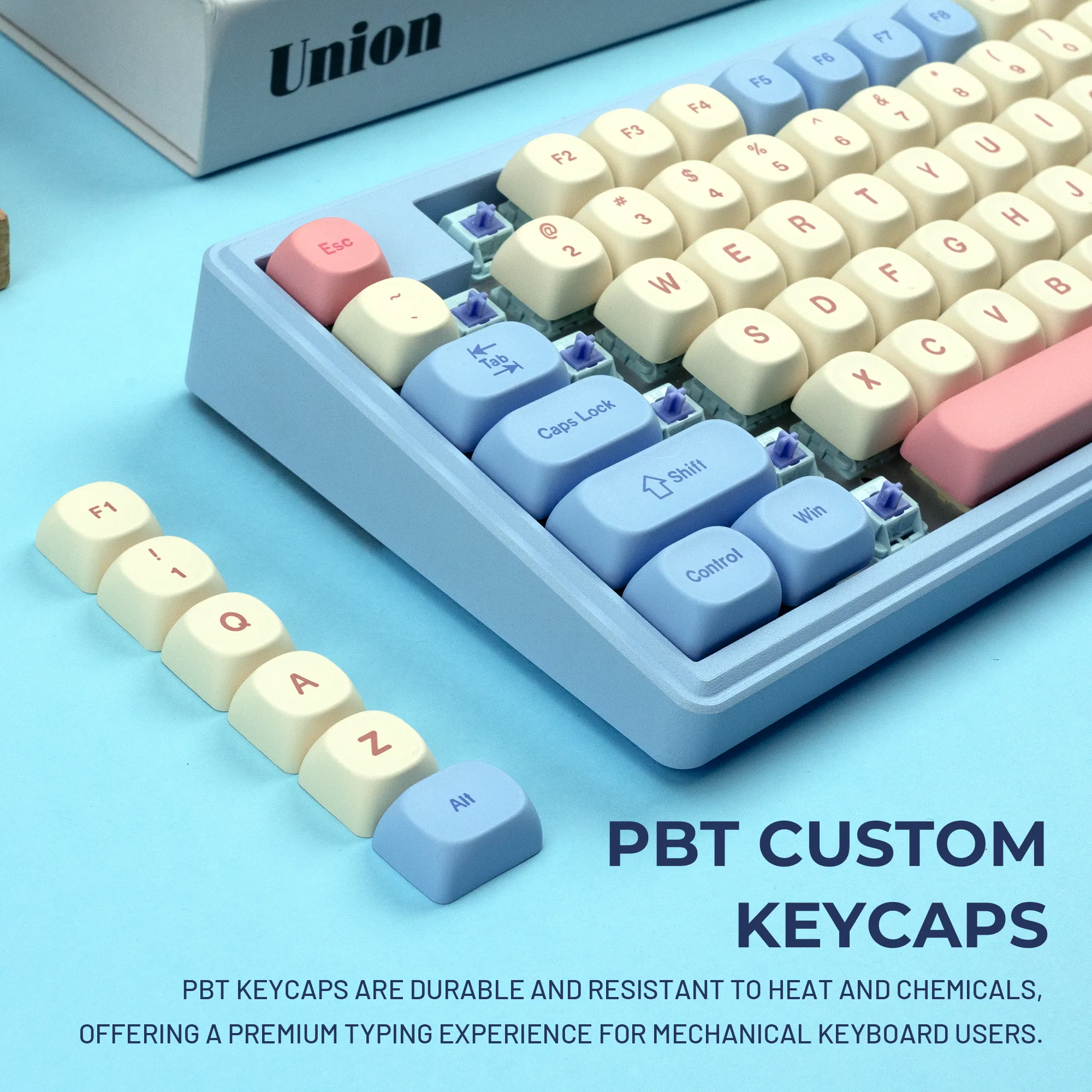 XVX    Rainbow candy  MOA Profile Dye-Sub PBT Keycap Set 143-Key