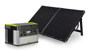 Yeti 1500X   Boulder 100 BC Solar Generator