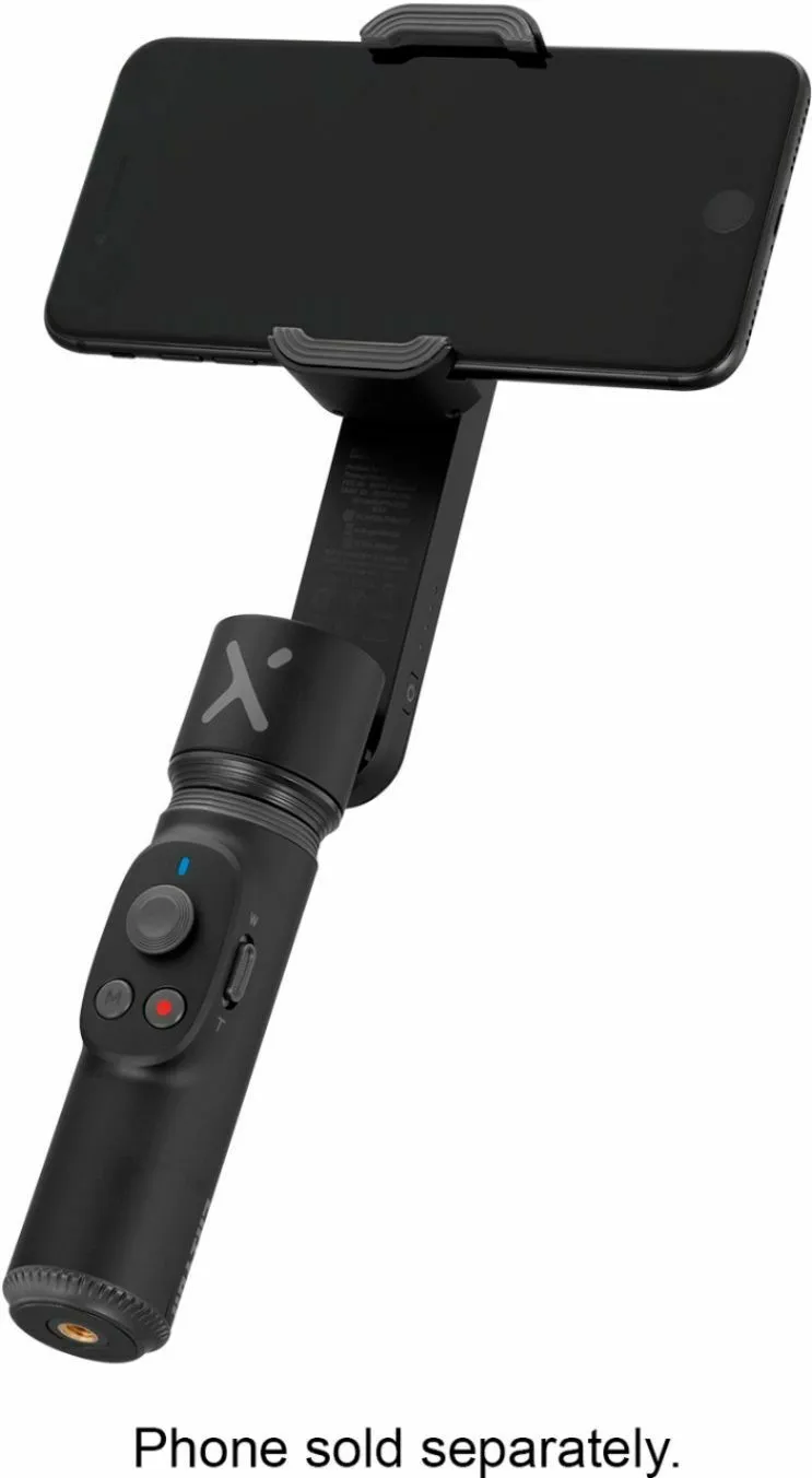 Zhiyun Smooth XS Ultracompact 2-Axis Smartphone Stabilizer with SmartFollow 2.0 and Hand Gesture Recording for Vlogging, Creative Videography (Pink)