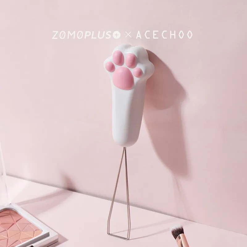 ZOMO Kawaii Cute Cat Paw Fairy Stick Golden Hoop Keycap Puller for Mechanical Keyboard Custom Keyboard Key Puller