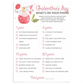 Zoom Galentines Day Party Game Whats On Your Phone