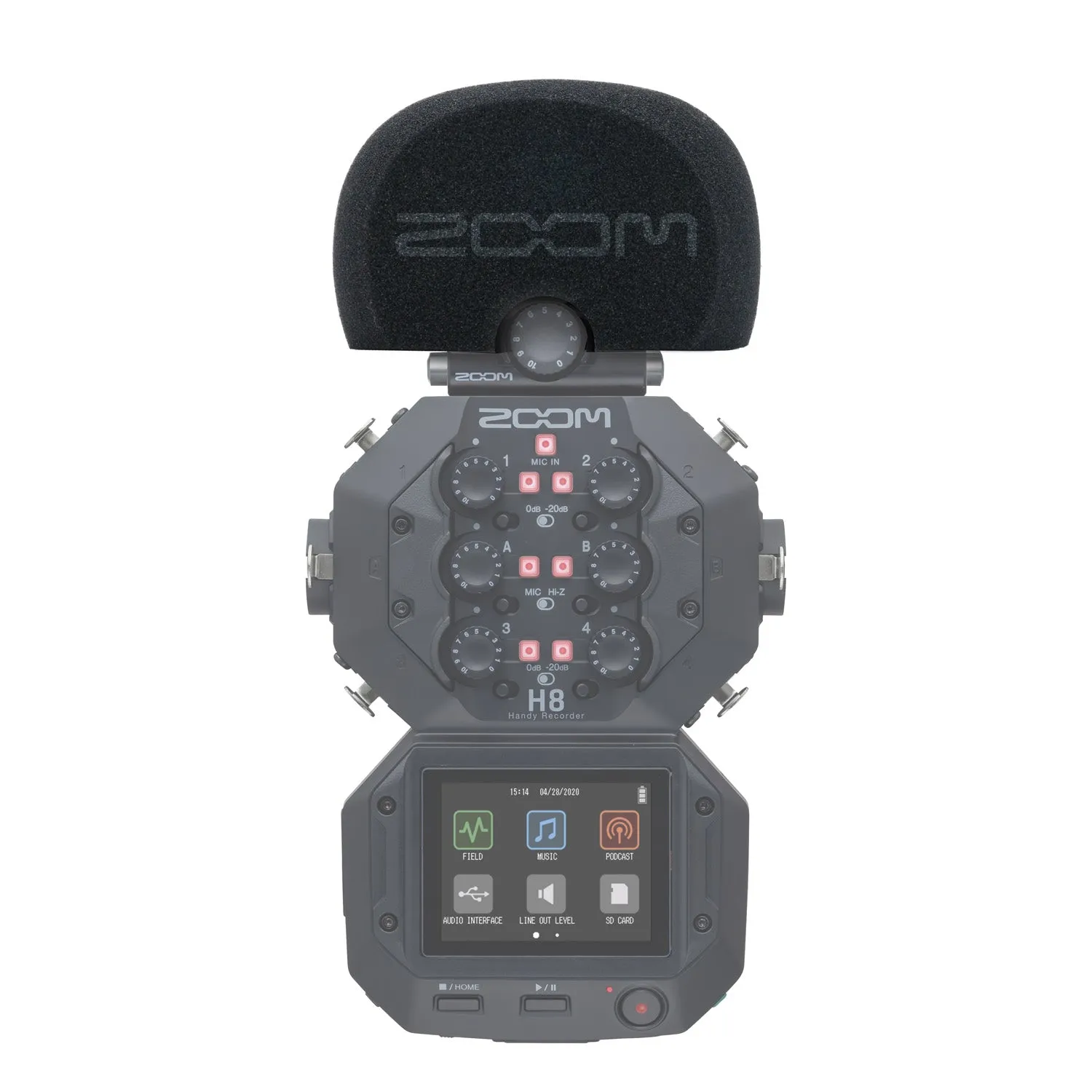 Zoom WSH-6 - Foam Windscreen for XY Microphone